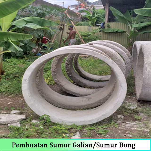 Pembuatan Sumur Galian/Sumur Bong