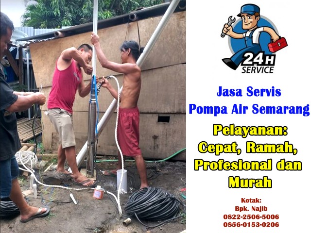 Jasa Servis Pompa Air Semarang Profesional Murah